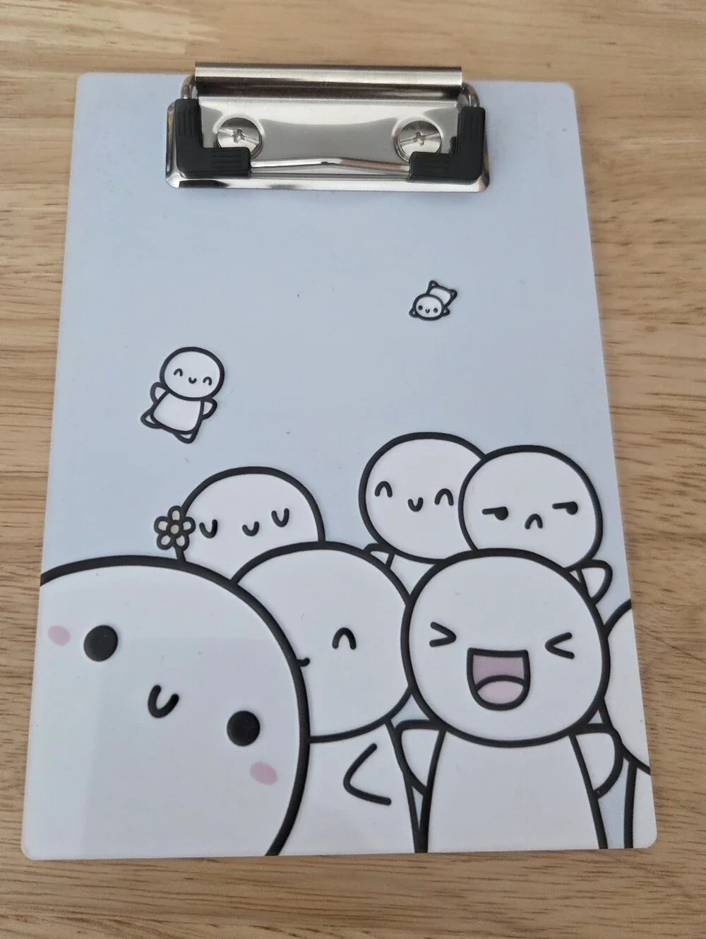 TCMC Acrylic Clipboard with Notepad 2023 April Sub The Coffee Monsterz Co